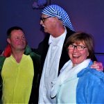 Königspaar und 1. Ältermann eröffnen den Abend